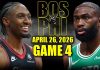 Boston Celtics vs Philadelphia 76ers 4 mejores jugadas- April 26, 2026