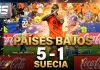 ¡Festín naranja! Países Bajos aplasta 5-1 a Suecia con una exhibición de fútbol total